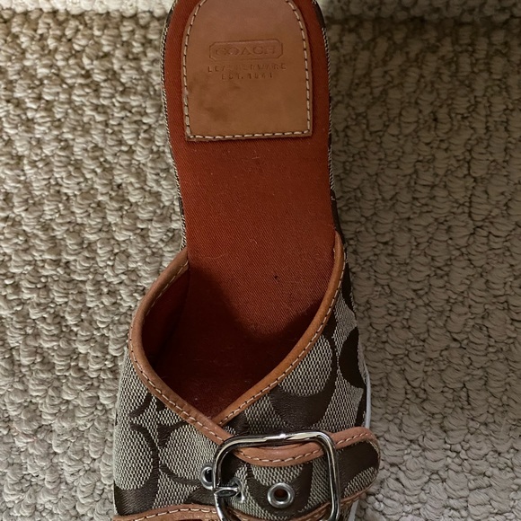 Coach Alyssa sneaker wedge sandals - Picture 5 of 8